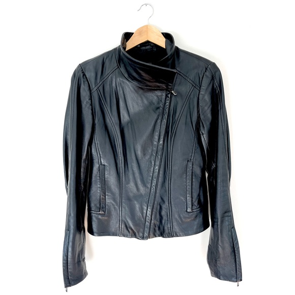 Danier Jackets & Blazers - Danier Leather Shawl Collar Moto Jacket